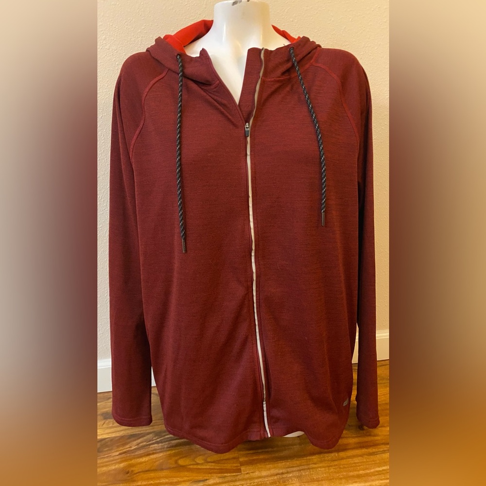 Cascade Sport Red Zipper Jacket